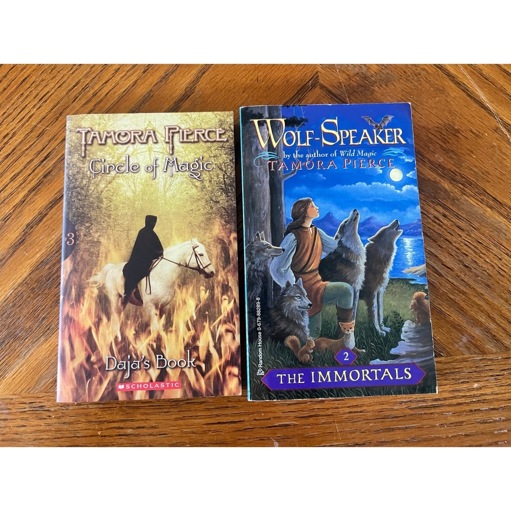 Tamora Pierce Wolf-Speaker The Immortals 2 Daja's Book Circle of Magic 3